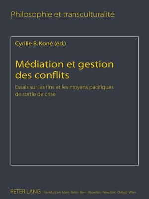 cover image of Médiation et gestion des conflits